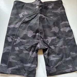 Athleta Gray Camouflage Shorts